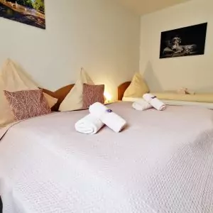 Dreibettzimmer Ferienwohnung Helmsdorf